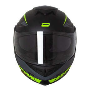 CAPACETE NORISK ROUTE FF345 MOTION PRETO FOSCO/AMARELO