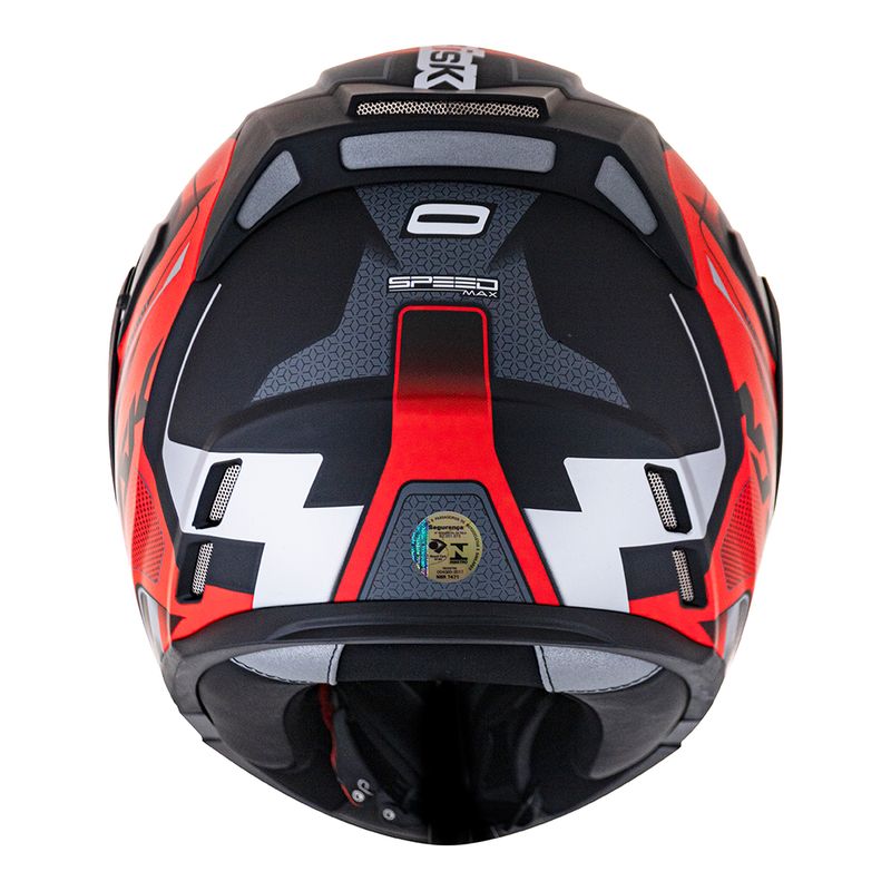 CAPACETE NORISK ROUTE FF345 SPEEDMAX VERMELHO