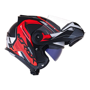 CAPACETE NORISK ROUTE FF345 SPEEDMAX VERMELHO