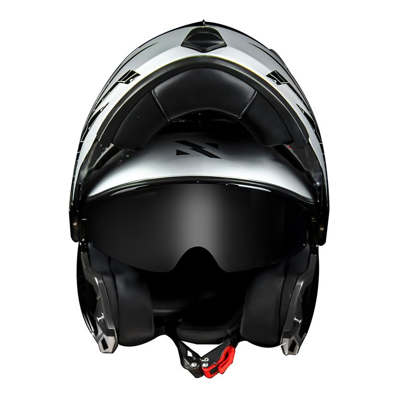 CAPACETE NORISK ROUTE FF345 CHARGE CINZA