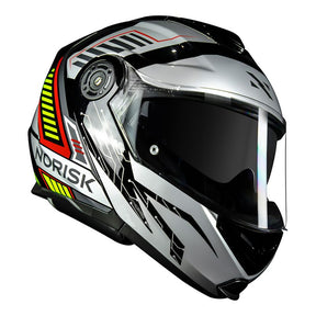 CAPACETE NORISK ROUTE FF345 CHARGE CINZA