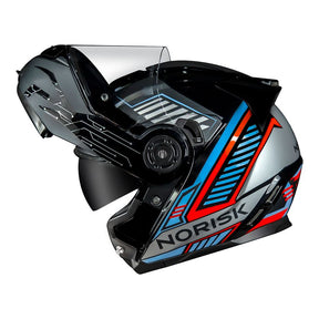 CAPACETE NORISK ROUTE FF345 CHARGE PRETO