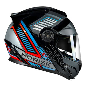 CAPACETE NORISK ROUTE FF345 CHARGE PRETO