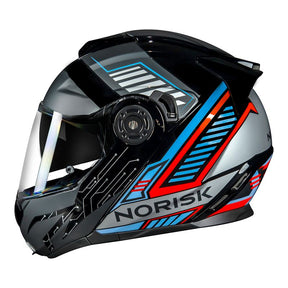 CAPACETE NORISK ROUTE FF345 CHARGE PRETO