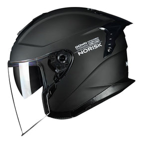 NORISK CAPACETE DOWNTOWN MONOCOLOR PRETO FOSCO