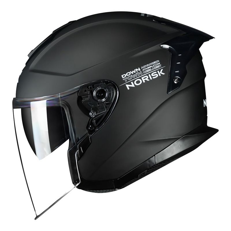 NORISK CAPACETE DOWNTOWN MONOCOLOR PRETO FOSCO