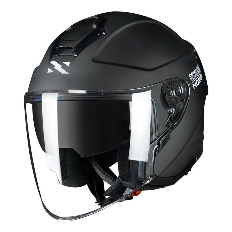 NORISK CAPACETE DOWNTOWN MONOCOLOR PRETO FOSCO