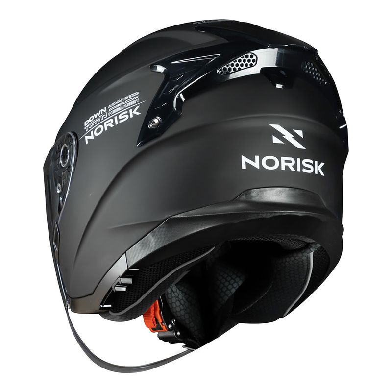 NORISK CAPACETE DOWNTOWN MONOCOLOR PRETO FOSCO