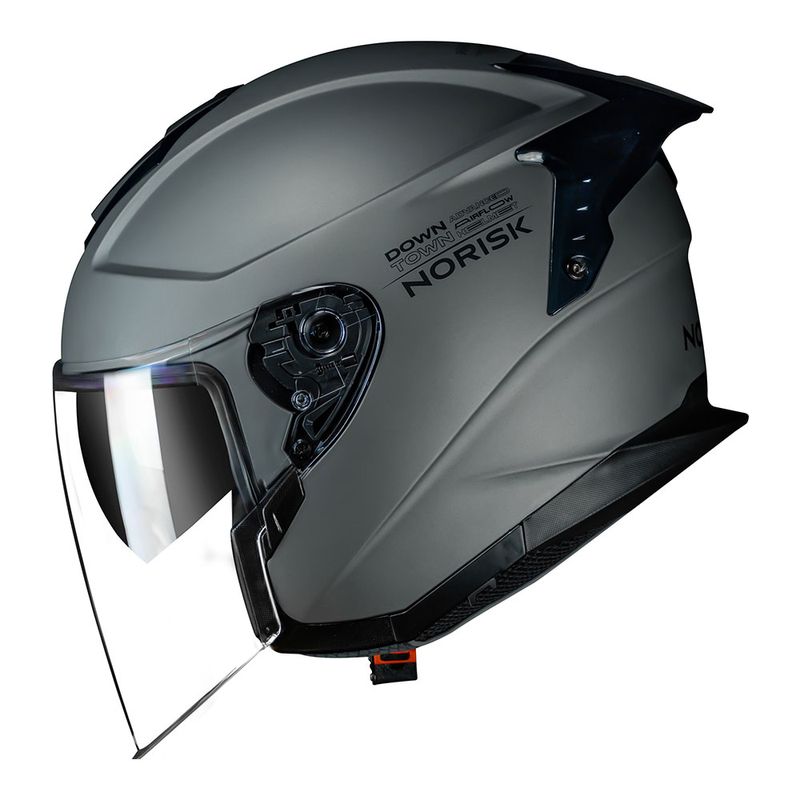 NORISK CAPACETE DOWNTOWN MONOCOLOR CINZA FOSCO