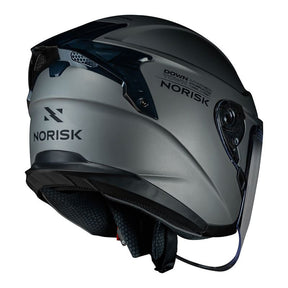 NORISK CAPACETE DOWNTOWN MONOCOLOR CINZA FOSCO