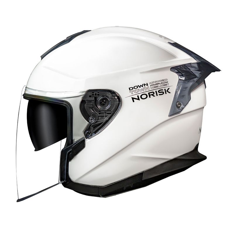 NORISK CAPACETE DOWNTOWN MONOCOLOR BRANCO