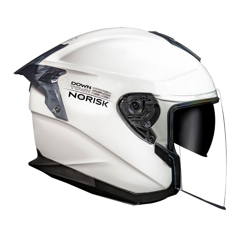 NORISK CAPACETE DOWNTOWN MONOCOLOR BRANCO