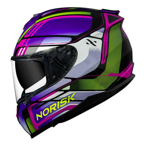 CAPACETE NORISK STRADA FLUX ROSA