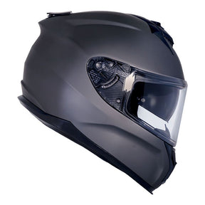 CAPACETE NORISK STRADA MONOCOLOR CINZA FOSCO