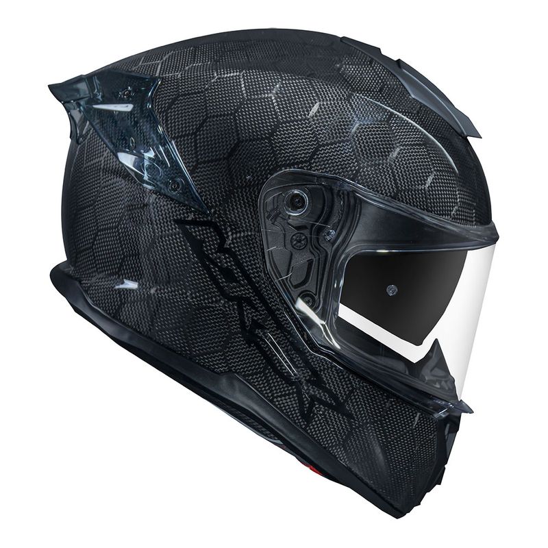 CAPACETE NORISK VIPER GT SNAKE CARBON PRETO