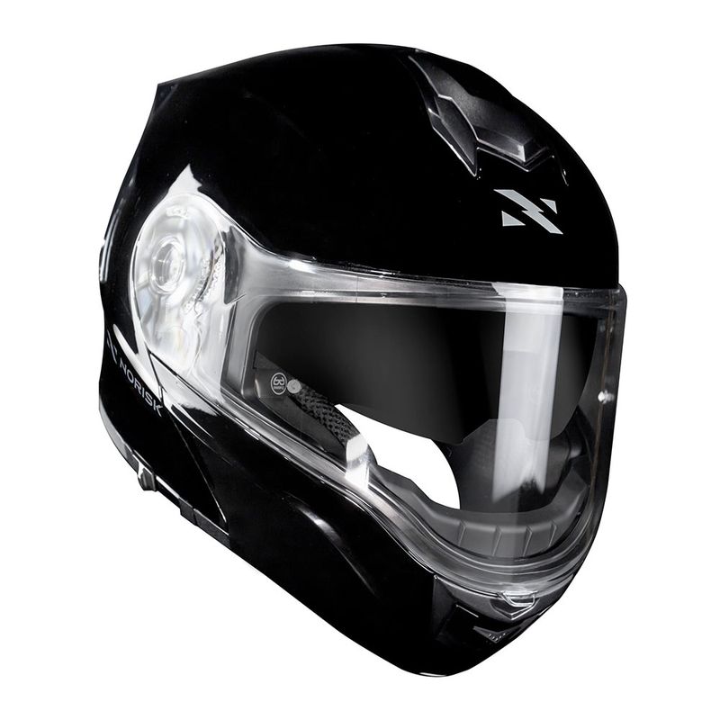 CAPACETE NORISK MOTION MONOCOLOR PRETO