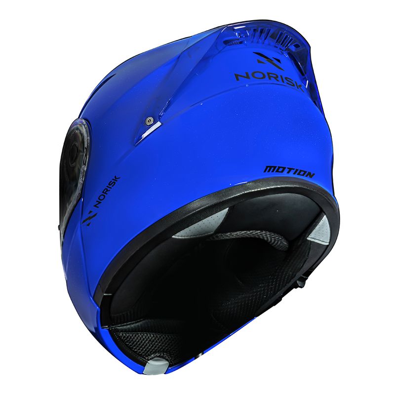 CAPACETE NORISK MOTION  MONOCOLOR AZUL