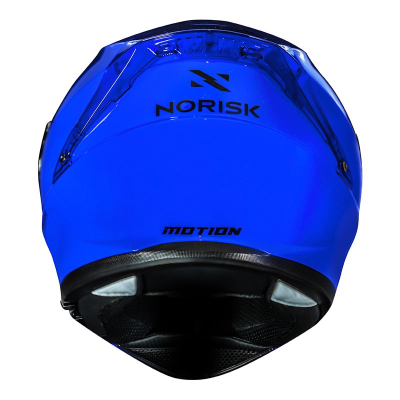 CAPACETE NORISK MOTION  MONOCOLOR AZUL