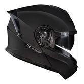 CAPACETE NORISK MOTION MONOCOLOR PRETO FOSCO