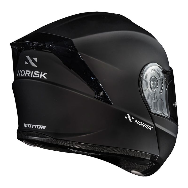 CAPACETE NORISK MOTION MONOCOLOR PRETO FOSCO