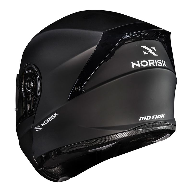 CAPACETE NORISK MOTION MONOCOLOR PRETO FOSCO