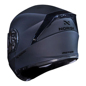 CAPACETE NORISK MOTION MONOCOLOR CINZA FOSCO