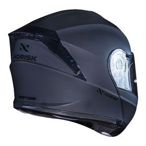 CAPACETE NORISK MOTION MONOCOLOR CINZA FOSCO