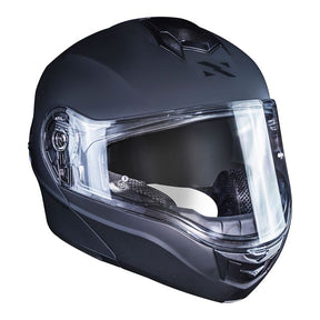 CAPACETE NORISK MOTION MONOCOLOR CINZA FOSCO