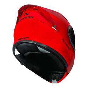 CAPACETE NORISK MOTION  MONOCOLOR VERMELHO