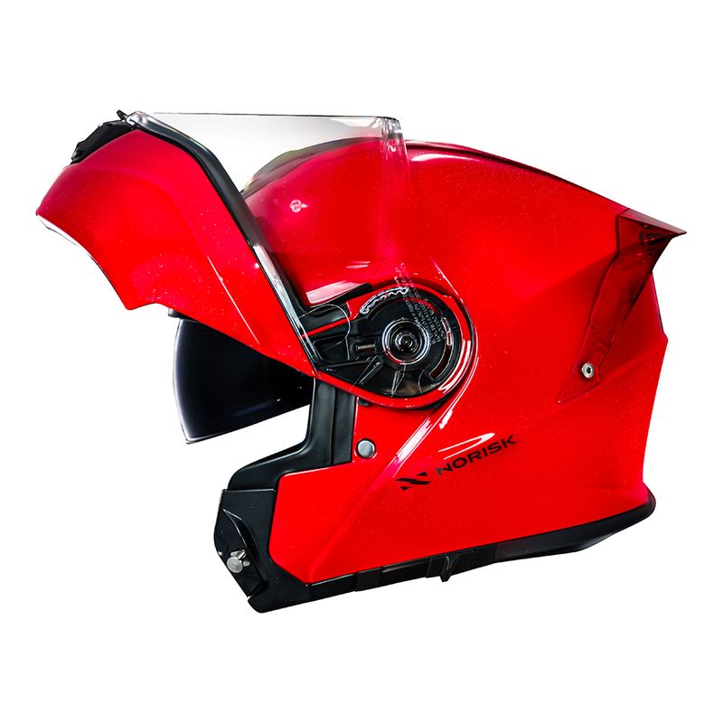 CAPACETE NORISK MOTION  MONOCOLOR VERMELHO