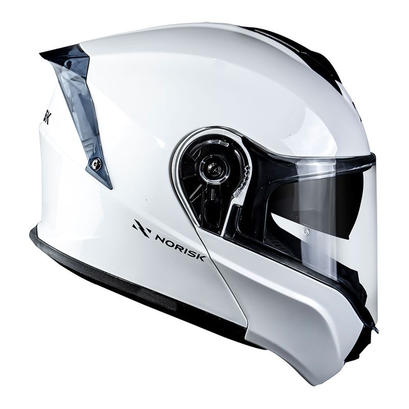 CAPACETE NORISK MOTION MONOCOLOR BRANCO