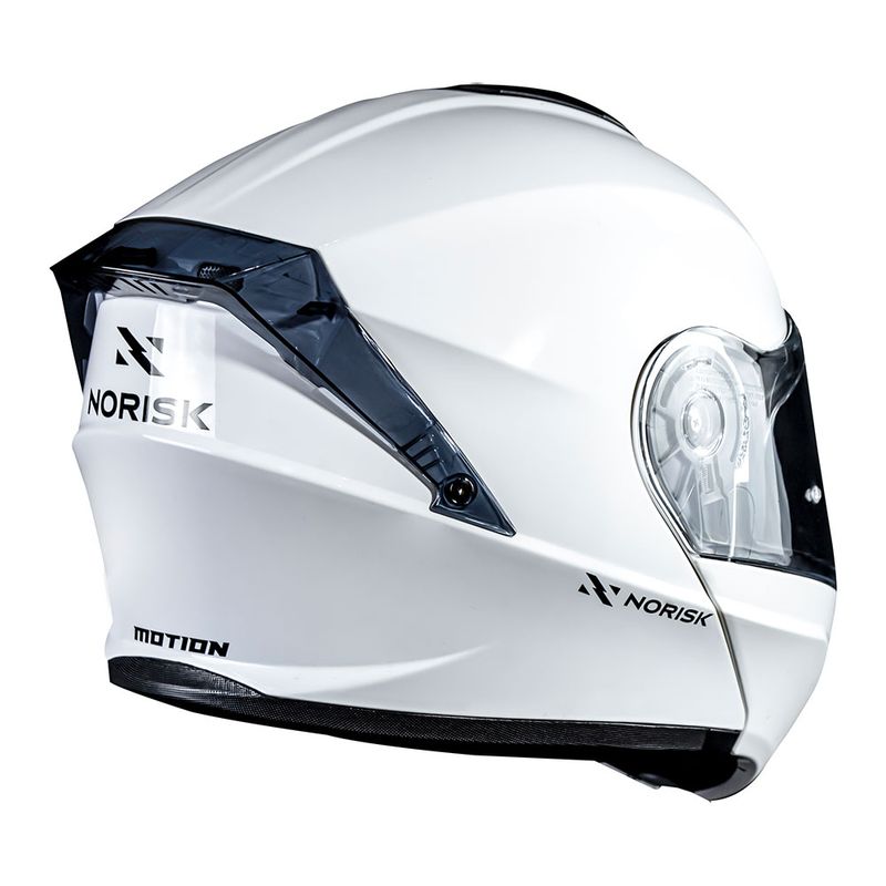 CAPACETE NORISK MOTION MONOCOLOR BRANCO