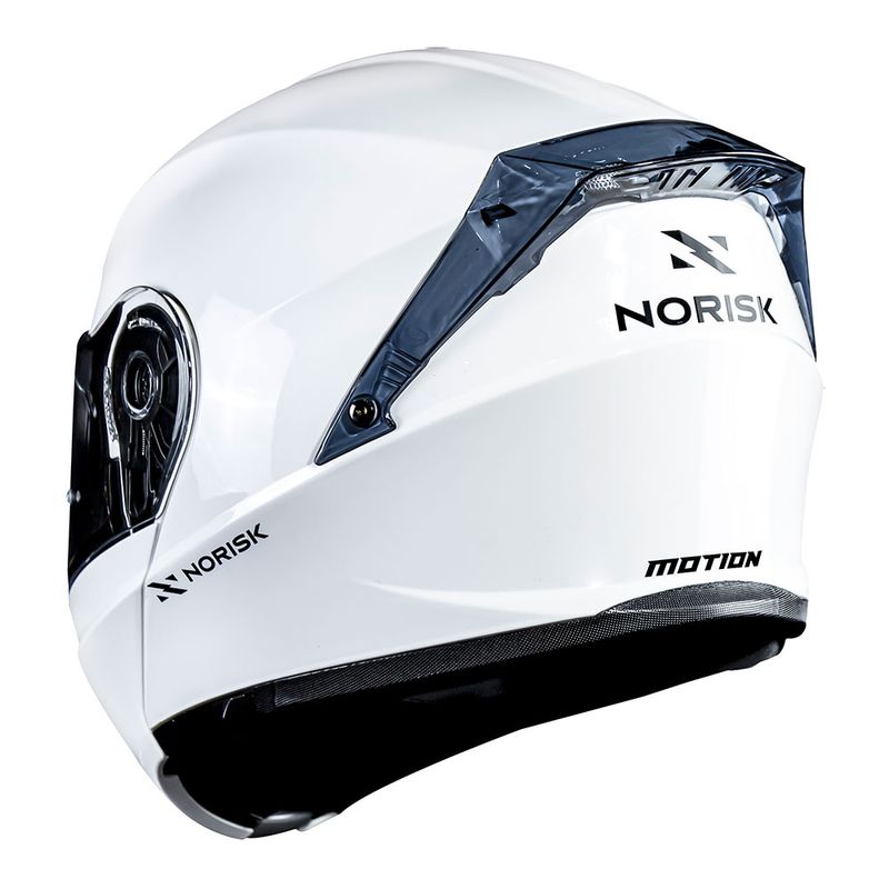 CAPACETE NORISK MOTION MONOCOLOR BRANCO