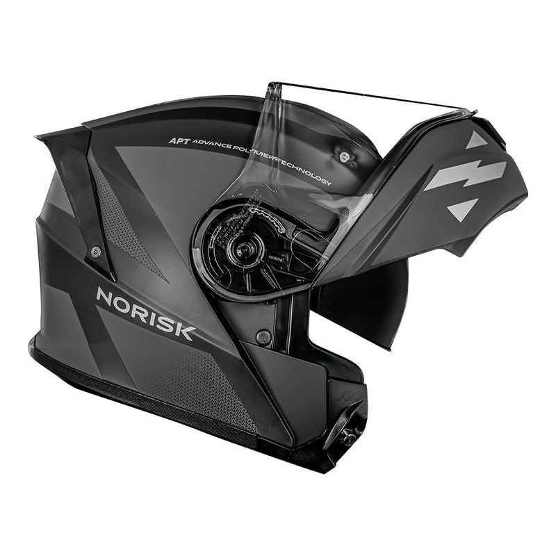 CAPACETE NORISK MOTION  DEFENDER PRETO