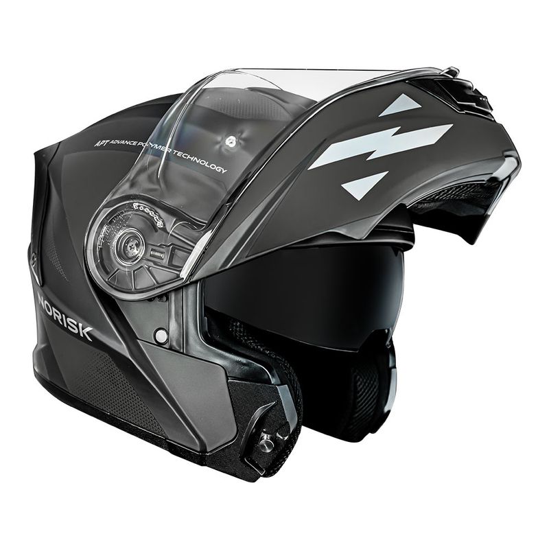 CAPACETE NORISK MOTION  DEFENDER PRETO