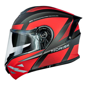 CAPACETE NORISK MOTION  DEFENDER VERMELHO