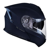 CAPACETE NORISK MOTION MONOCOLOR AZUL FOSCO