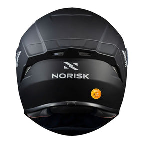 CAPACETE NORISK SUPRA MONOCOLOR PRETO FOSCO