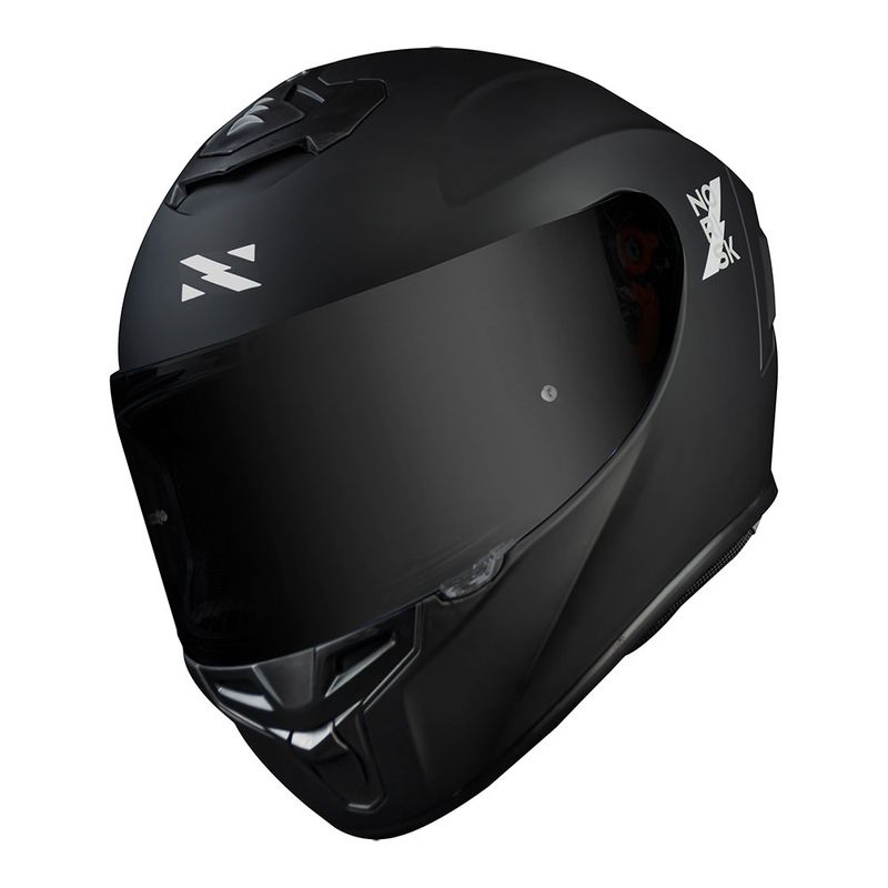 CAPACETE NORISK SUPRA MONOCOLOR PRETO FOSCO