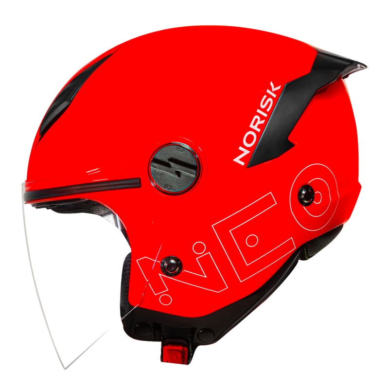 CAPACETE NORISK NEO MONOCOLOR VERMELHO