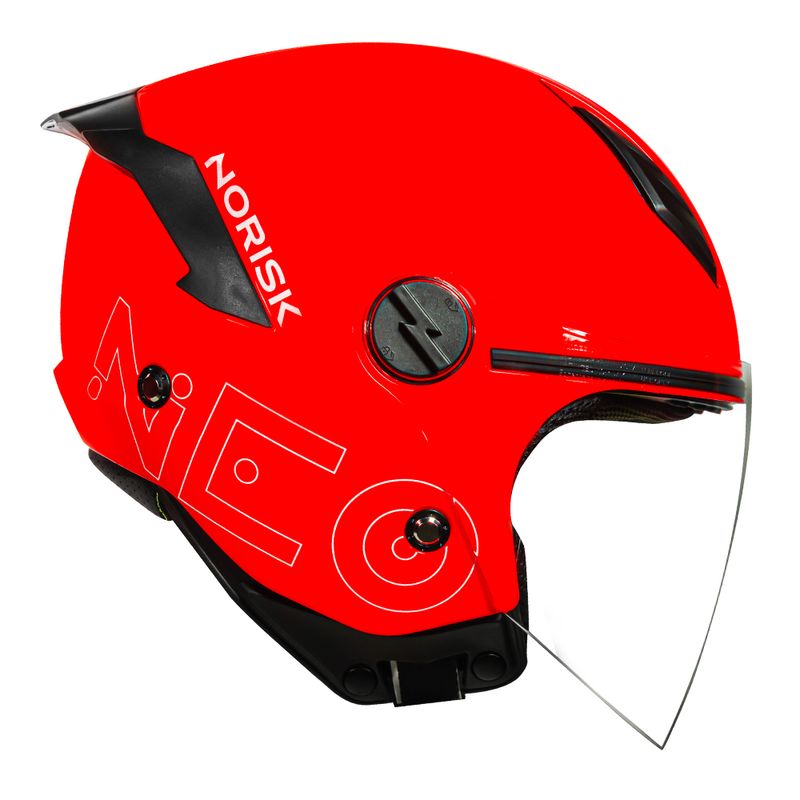 CAPACETE NORISK NEO MONOCOLOR VERMELHO