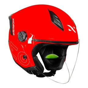 CAPACETE NORISK NEO MONOCOLOR VERMELHO