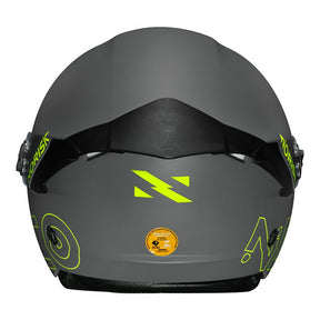 CAPACETE NORISK NEO MONOCOLOR CINZA