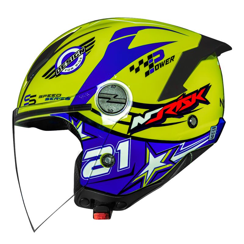 CAPACETE NORISK NEO GALAXY AZUL