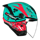 CAPACETE NORISK NEO GALAXY ROSA