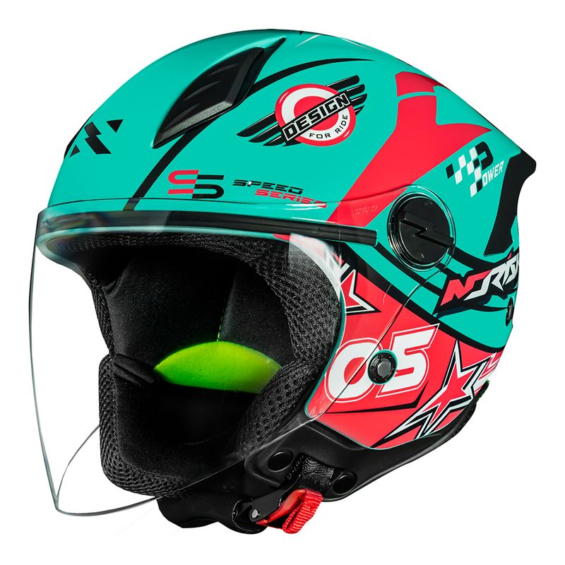 CAPACETE NORISK NEO GALAXY ROSA