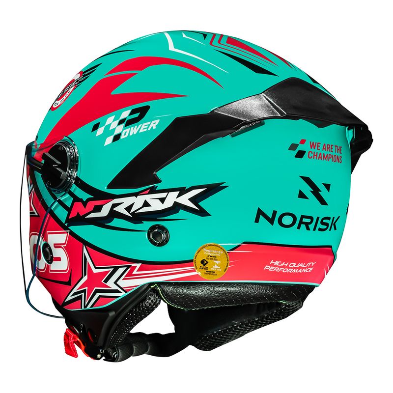 CAPACETE NORISK NEO GALAXY ROSA