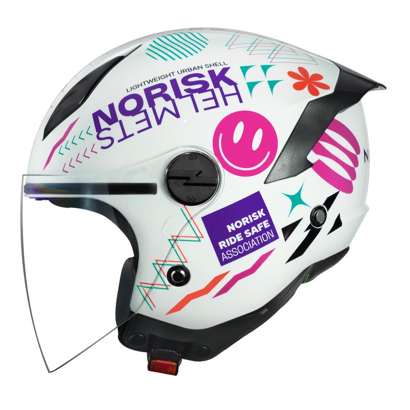 CAPACETE NORISK NEO BUDDY ROSA