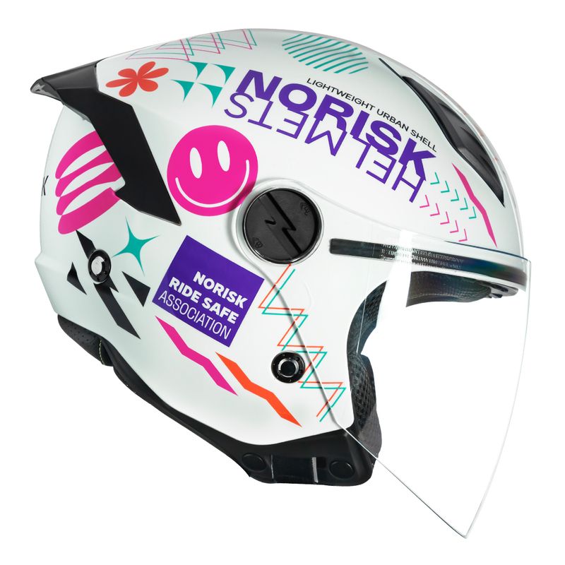 CAPACETE NORISK NEO BUDDY ROSA