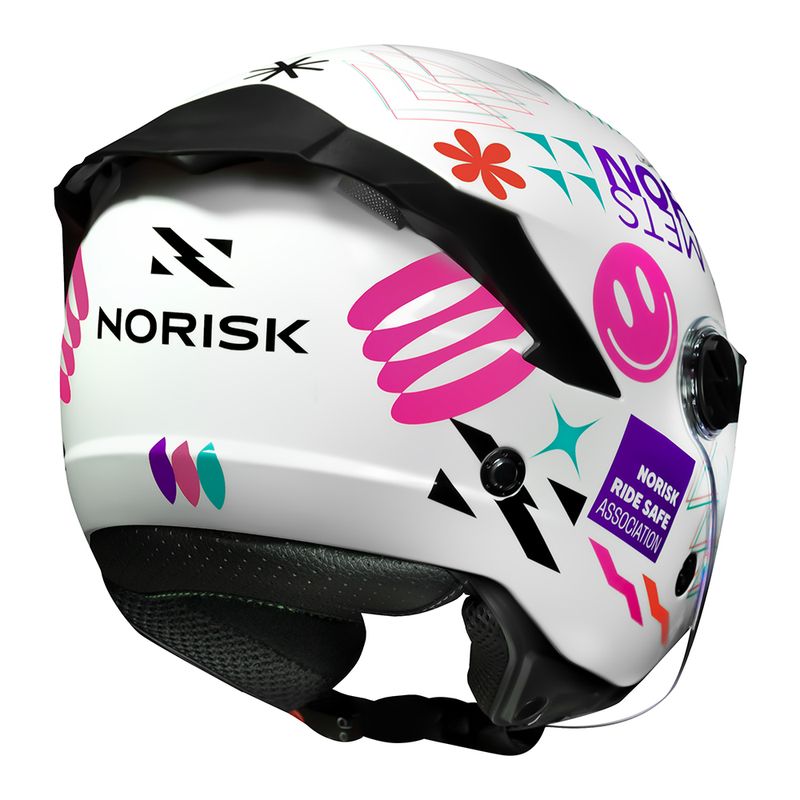 CAPACETE NORISK NEO BUDDY ROSA